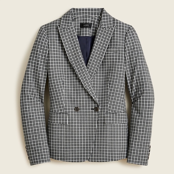 J. Crew Jackets & Blazers - J.Crew Lady Blazer in Stretch-crepe Checks